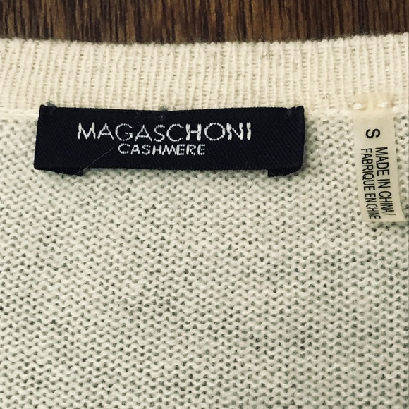 Magaschoni Cashmere Cardigan - Picture 3 of 4